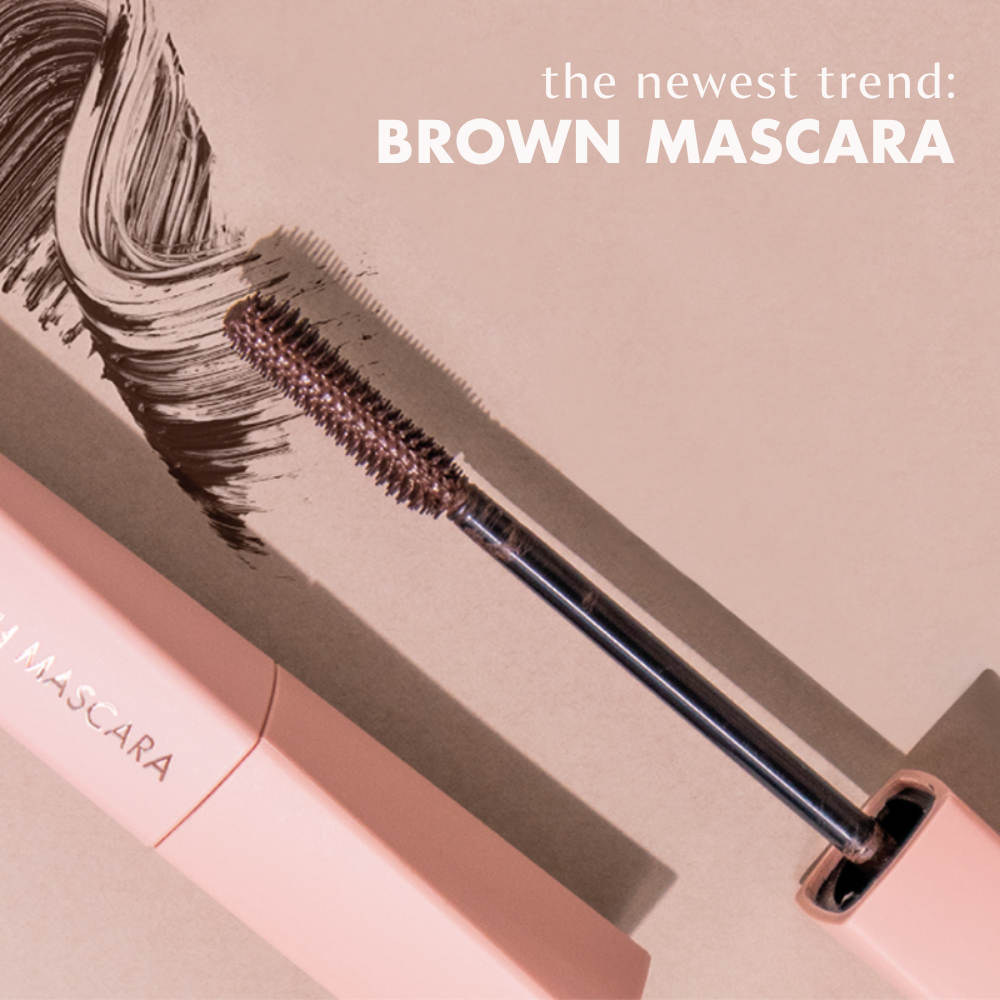 brun mascara er den nyeste beauty-trend, og den er kommet for at blive